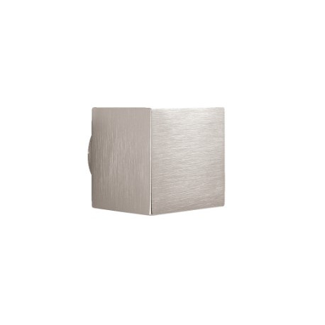 Bouton CUBE nickel mat